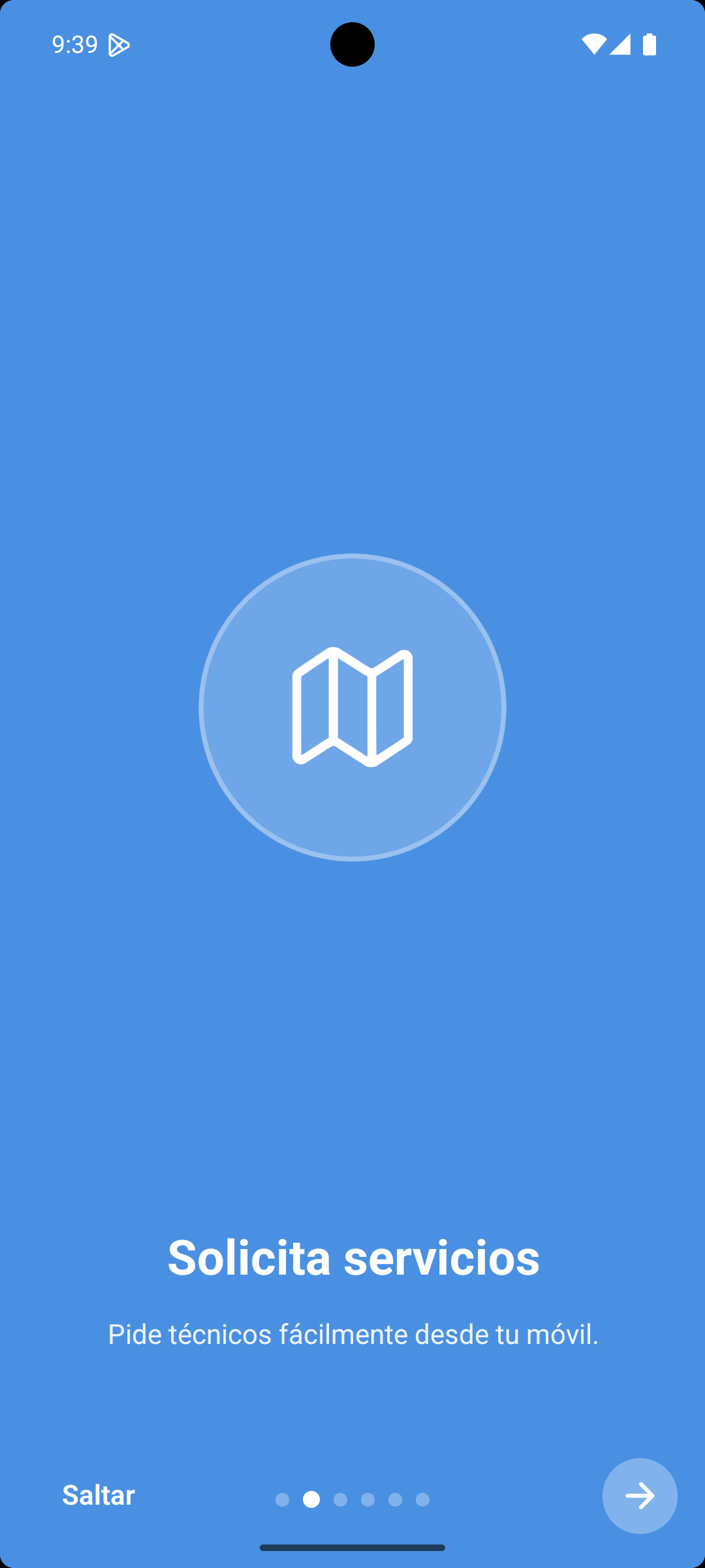 Techonecto App - Búsqueda